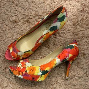 Floral heels